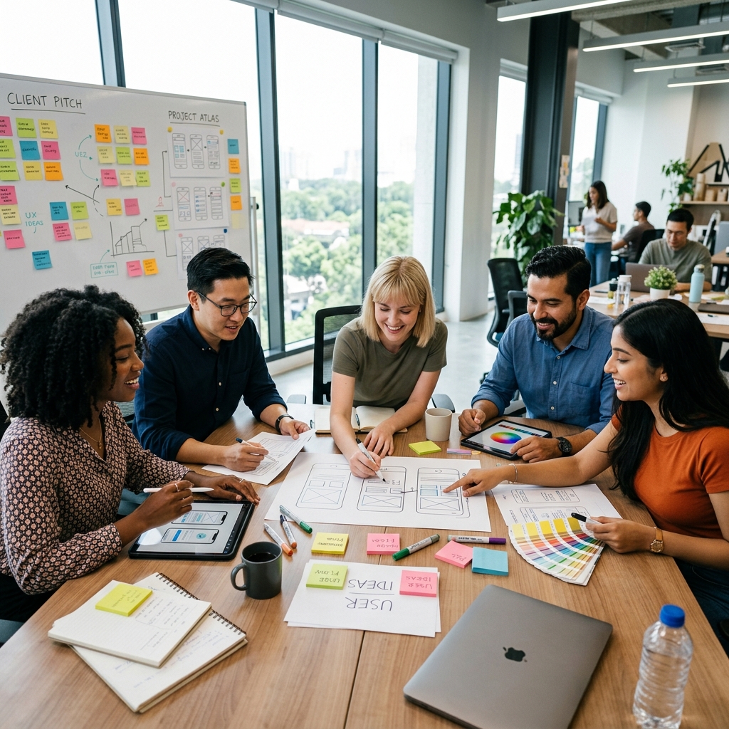 ui ux management team